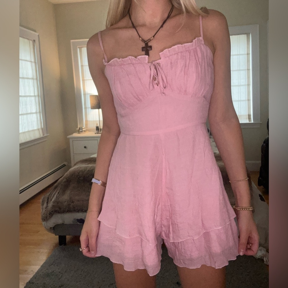 Pink romper!